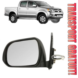Oglinda Stanga TOYOTA HILUX VII Pickup (_N1_, _N2_, _N3_) din 2004 - 2015, Auto, Reglaj electric, Completa