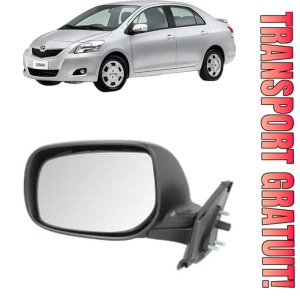 Oglinda Stanga TOYOTA YARIS / VIOS Saloon (_P9_) din 2005 - 2013, Auto, Reglaj manual, Completa