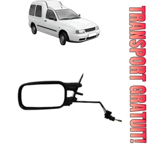 Oglinda Stanga Volkswagen CADDY II MPV (9K9B) din 1995 - 2004, Auto, Reglaj mecanic, Completa