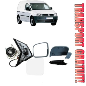 Oglinda Stanga Volkswagen CADDY III MPV (2KB, 2KJ, 2CB, 2CJ) din 2004 - 2015, Auto, Reglaj electric, Completa