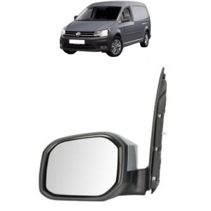 Oglinda Stanga Volkswagen CADDY IV MPV (SAB, SAJ) din 2015 - 2020, Auto, Reglaj manual, Completa - Img 2