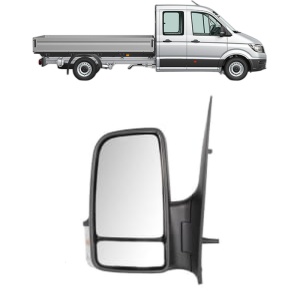 Oglinda Stanga Volkswagen CRAFTER 30-50 Platform/Chassis (2F_) din 2006 - 2016, Auto, Reglaj electric, Completa - Img 2