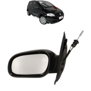 Oglinda Stanga Volkswagen FOX Van (5Z1) din 2010 - 2011, Auto, Reglaj mecanic, Completa - Img 2