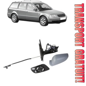 Oglinda Stanga Volkswagen PASSAT B5.5 Variant (3B6) din 2000 - 2005, Auto, Reglaj mecanic, Completa