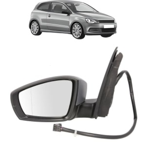 Oglinda Stanga Volkswagen POLO V (6R1, 6C1) din 2009 - 2022, Auto, Reglaj electric, Completa - Img 2