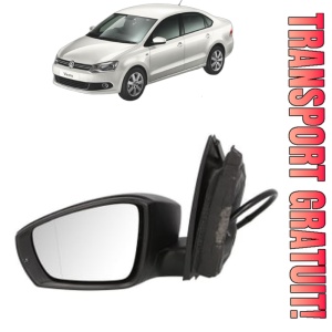 Oglinda Stanga Volkswagen POLO V Saloon (602, 604, 612, 614) din 2010 - 2022, Auto, Reglaj electric, Completa