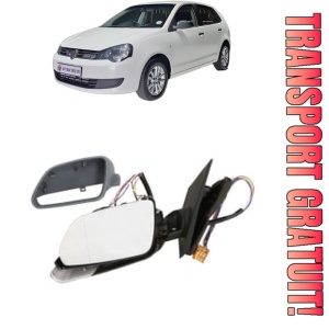 Oglinda Stanga Volkswagen POLO VIVO Hatchback (6S1, 6S3) din 2010 - 2019, Auto, Reglaj electric, Completa