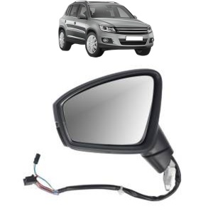 Oglinda Stanga Volkswagen TIGUAN (5N_) din 2007 - 2018, Auto, Reglaj electric, Completa - Img 2