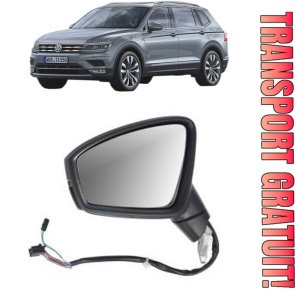 Oglinda Stanga Volkswagen TIGUAN ALLSPACE (BW2, BJ2) din 2017 - 2021, Auto, Reglaj electric, Completa