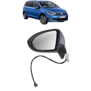 Oglinda Stanga Volkswagen TOURAN (5T1) din 2015 - 2022, Auto, Reglaj electric, Completa - Img 2