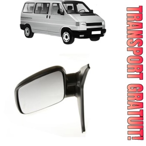 Oglinda Stanga Volkswagen TRANSPORTER T4 Bus (70B, 70C, 7DB, 7DK, 70J, 70K, 7DC, 7DJ) din 1990 - 2003, Auto, Reglaj manual, Completa