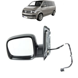 Oglinda Stanga Volkswagen TRANSPORTER T5 Bus (7HB, 7HJ, 7EB, 7EJ) din 2003 - 2015, Auto, Reglaj electric, Completa - Img 2
