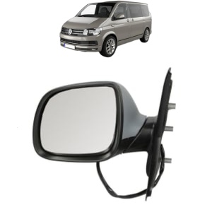 Oglinda Stanga Volkswagen TRANSPORTER T5 Bus (7HB, 7HJ, 7EB, 7EJ) din 2003 - 2015, Auto, Reglaj electric, Completa - Img 2