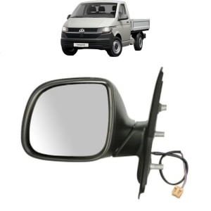 Oglinda Stanga Volkswagen TRANSPORTER T5 Platform/Chassis (7JD, 7JE, 7JL, 7JY, 7JZ, 7F din 2003 - 2015, Auto, Reglaj electric, Completa - Img 2