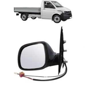Oglinda Stanga Volkswagen TRANSPORTER T6 Platform/Chassis (SFD, SFE, SFL, SFZ, SJD, SJ din 2015 - 2024, Auto, Reglaj electric, Completa - Img 2