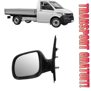 Oglinda Stanga Volkswagen TRANSPORTER T6 Platform/Chassis (SFD, SFE, SFL, SFZ, SJD, SJ din 2015 - 2024, Auto, Reglaj manual, Completa