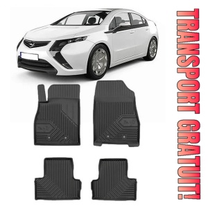 Opel Ampera Din 2012 - 2014, Sedan , Set Covorase Auto Tip Tavita Premium 3D, din cauciuc