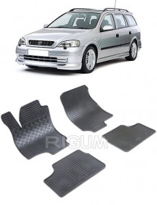 Opel Astra G, Combi, fabricat din 1998 - 2009, set covorase auto dedicate, din cauciuc 100% Premium accesorii pentru autoturismul tau - masina v155298