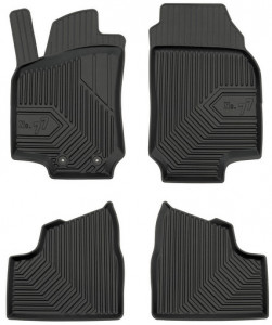 Opel Astra G Din 1998 - 2009, Sedan , Set Covorase Auto Tip Tavita Premium 3D, din cauciuc accesorii pentru autoturismul tau - masina v167600