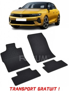 Opel Astra L fabricat din 2022 - Prezent, Hatchback, set covorase auto dedicate, din cauciuc 100% Premium - Transport Gratuit accesorii pentru autoturismul tau - masina v38569