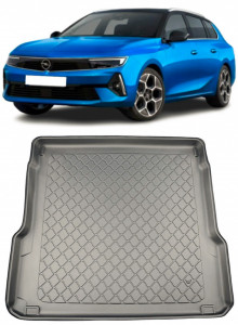 Opel Astra Tavita pentru portbagaj compatibila Opel Astra L Sports Tourer fabricatie 01.2022 - prezent, caroserie combi, portbagaj superior, podea variabila in pozitie superioara accesorii pentru autoturismul tau - masina v110483