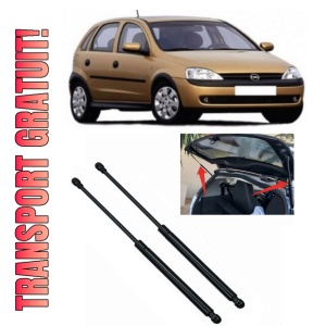 Opel Corsa C Set 2 amortizoare pentru portbagaj / haion Krosno compatibil cu Opel Corsa C Hatchback fabricat intre 2000-2009