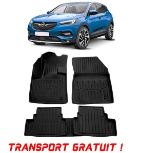 Opel Grandland X (2017-) Set covorase auto cauciuc G.Modern Line 3D transport gratuit accesorii pentru autoturismul tau - masina v50132