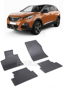 Opel Grandland X, Suv, fabricat din 10.2017 - Prezent, set covorase auto dedicate, din cauciuc 100% Premium accesorii pentru autoturismul tau - masina v154977