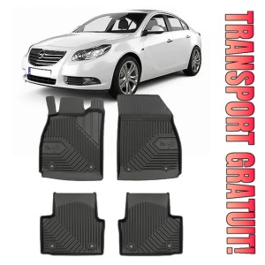 Opel Insignia A Din 2008 - 05.2017, Sedan , Set Covorase Auto Tip Tavita Premium 3D, din cauciuc