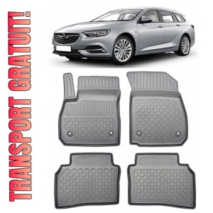 Opel Insignia B, Combi, Din 06.2017 - Prezent , Set Covorase Auto Tip Tavita Premium 3D, din cauciuc