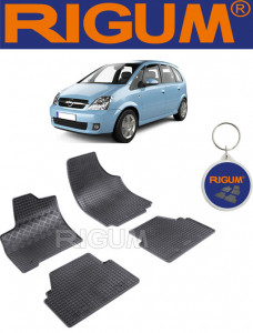 Opel MerIVa A, Van, fabricat din 02.2003 - 2010, set covorase auto dedicate, din cauciuc 100% Premium accesorii pentru autoturismul tau - masina v157750