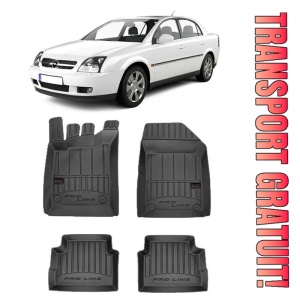 Opel Vectra C, Sedan, Din 2002 - 2008 , Set Covorase Auto Tip Tavita Premium 3D, din cauciuc