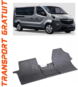 Opel Vivaro C, Van, fabricat din 03.2019 - Prezent, 2-3 Locuri, Transport Marfa, set covorase auto dedicate, din cauciuc 100% Premium accesorii pentru autoturismul tau - masina v156887