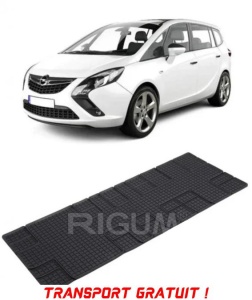 Opel Zafira Life, Van, fabricat din 03.2019 - Prezent, Rand 3, set covorase auto dedicate, din cauciuc 100% Premium - Transport Gratuit accesorii pentru autoturismul tau - masina v38436