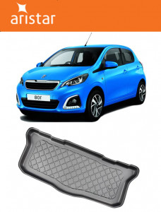 Peugeot 108 Hatchback din 07.2014 - Prezent *1, Tavita Pentru Portbagaj Lux Premium Dedicata, accesorii pentru autoturismul tau - masina v203025