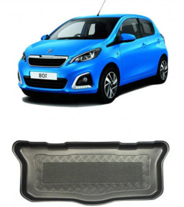 Peugeot 108 Hatchback din 07.2014 - Prezent *3, Tavita Pentru Portbagaj Lux Premium Dedicata, accesorii pentru autoturismul tau - masina v198269