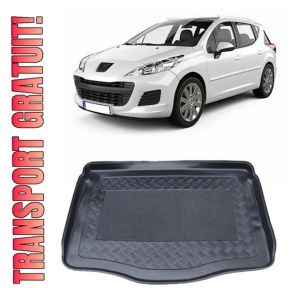 Peugeot 207 Combi din 2007 - 06.2013 *2, Tavita Pentru Portbagaj Lux Premium Dedicata,