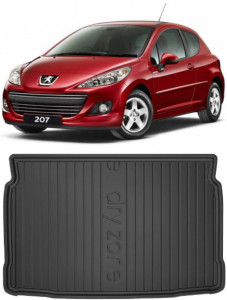 Peugeot 207 din 2006 - 2012 Hatchback *1 , Tavita Pentru Portbagaj Lux Premium Dedicata, accesorii pentru autoturismul tau - masina v183192