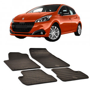 Peugeot 208 (2012-2018) Set 4 covorase auto cauciuc Urban Line accesorii pentru autoturismul tau - masina v238513