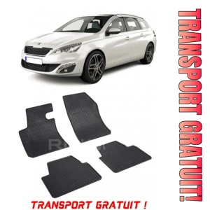 Peugeot 308 II, Combi, fabricat din 06.2014 - Prezent, set covorase auto dedicate, din cauciuc 100% Premium - Transport Gratuit
