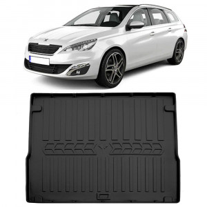 Peugeot 308 II (T9) Combi (2013-2021) Tavita cauciuc pentru protectie portbagaj accesorii pentru autoturismul tau - masina v225918