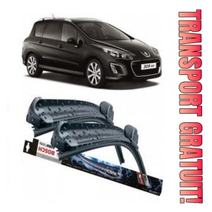 Peugeot 308 Sw Set 2 stergatoare parbriz Bosch Bosch Aerotwin 75 cm/65 cm compatibile cu Peugeot 308 Sw I (4E_, 4H_) din 2007-2014 (75 cm / 65 cm)