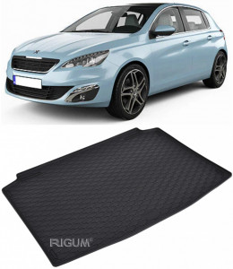 Peugeot 308 Tavita pentru portbagaj din cauciuc, compatibila Peugeot 308 II fabricatie 08.2013 - 11.2021, caroserie hatchback accesorii pentru autoturismul tau - masina v112748