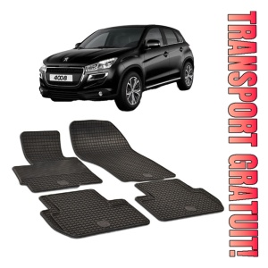 Peugeot 4008 (2012-2017) Set 4 covorase auto cauciuc Urban Line
