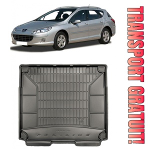 Peugeot 407 Combi din 2004 - 12.2010 *1, Tavita Pentru Portbagaj Lux Premium Dedicata,