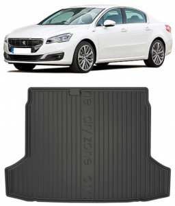 Peugeot 508 I din 01.2011 - 09.2018 Sedan Fara Subwoofer *1, Tavita Pentru Portbagaj Lux Premium Dedicata, accesorii pentru autoturismul tau - masina v182944