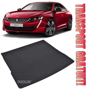 Peugeot 508 Tavita pentru portbagaj din cauciuc, compatibila Peugeot 508 II fabricatie 11.2018 - prezent, caroserie combi