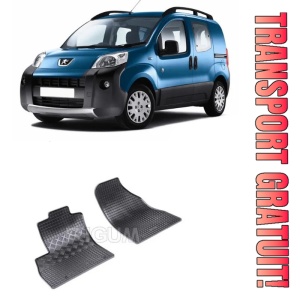 Peugeot Bipper, Van, fabricat din 06.2008 - 2017, 2 Locuri, set covorase auto dedicate, din cauciuc 100% Premium