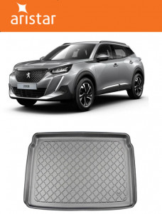 Peugeot E-2008 II Suv din 08.2020 - Prezent, Tavita Pentru Portbagaj Lux Premium Dedicata, Portbagaj Inferior *2 accesorii pentru autoturismul tau - masina v187254