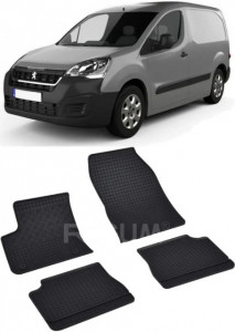 Peugeot E-2008 II, Suv, fabricat din 08.2020 - Prezent, set covorase auto dedicate, din cauciuc 100% Premium accesorii pentru autoturismul tau - masina v153642